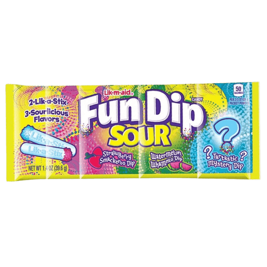 Lik-M-Aid | Fun Dip Sour - Candy - Scran.ie