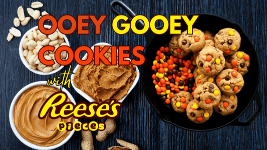NomNomz Nation - Get Your Peanut Butter Fix with These Irresistible Reese's Pieces Cookies! - Scran.ie