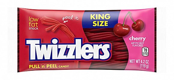 Twizzlers Pull 'n' Peel Cherry King Size (15 x 119g)