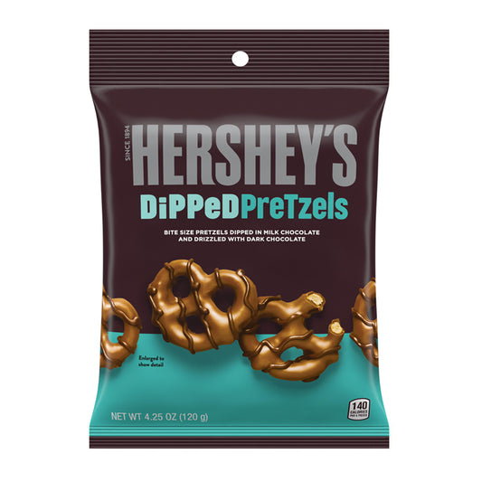 Hershey's Dipped Pretzels Milk Chocolate 120g