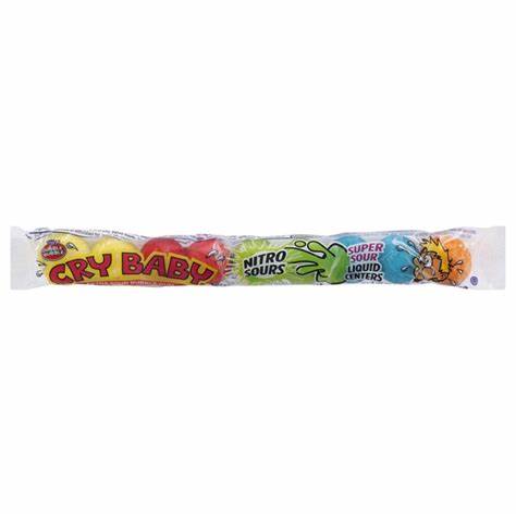 Cry Baby Bubble Gum Nitro Sours 9 Pack