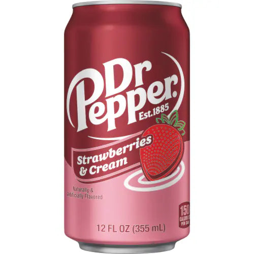 Dr Pepper Strawberry and Cream 355ml
