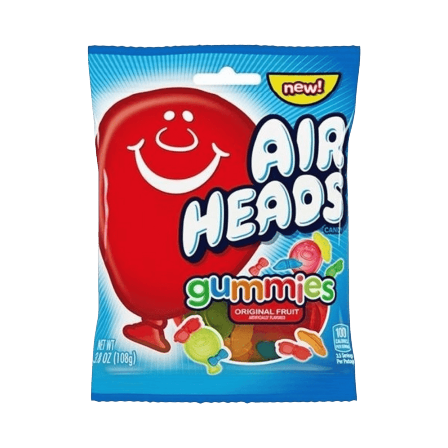 Airheads | Gummies Original (108g) - Gummi Candy - Scran.ie