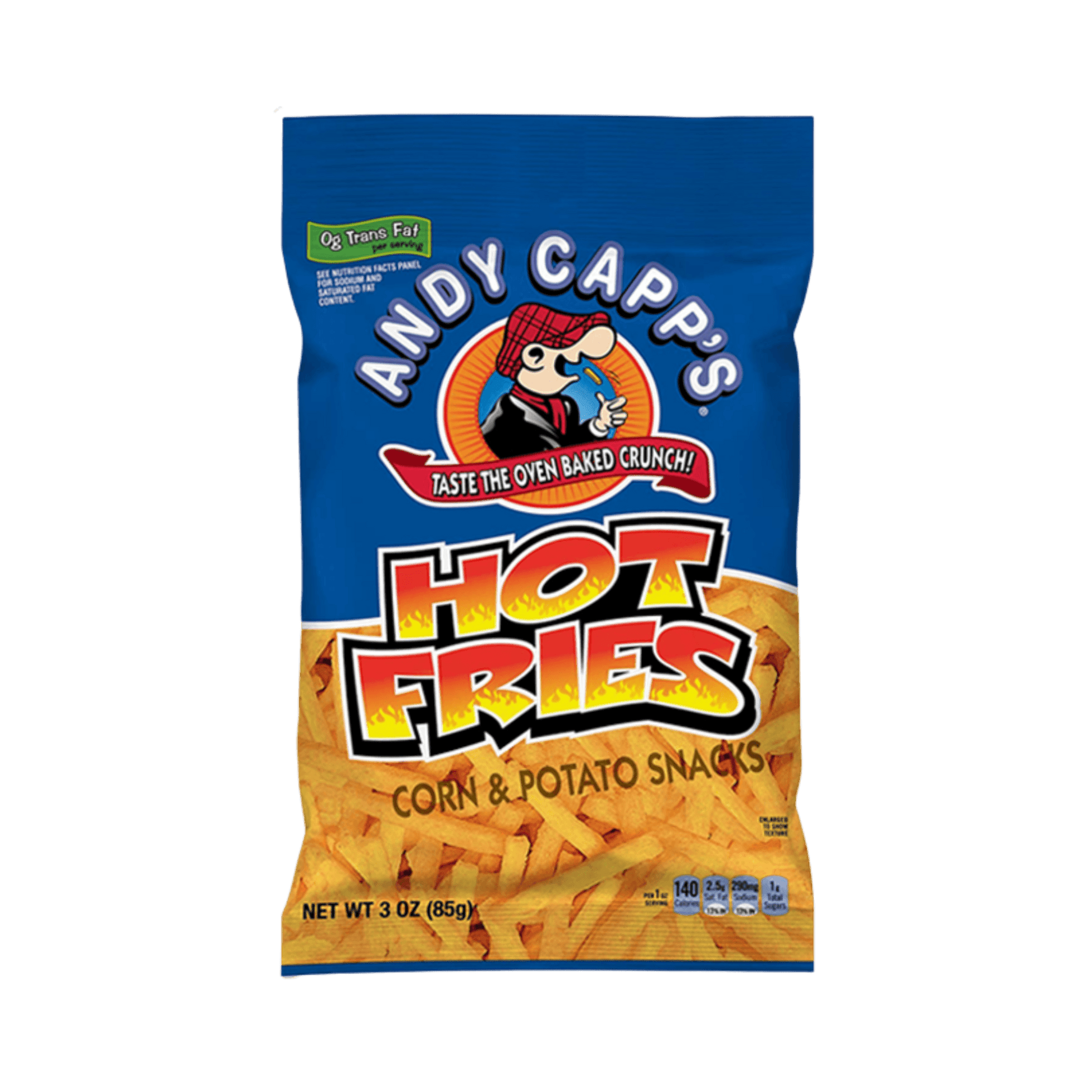 Andy Capp's | Hot Fries (85g) - Chips - Scran.ie