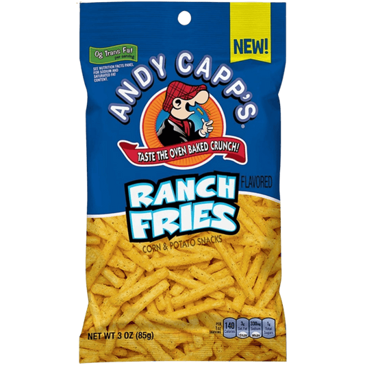 Andy Capp's Ranch Fries 85g - Chips - Scran.ie