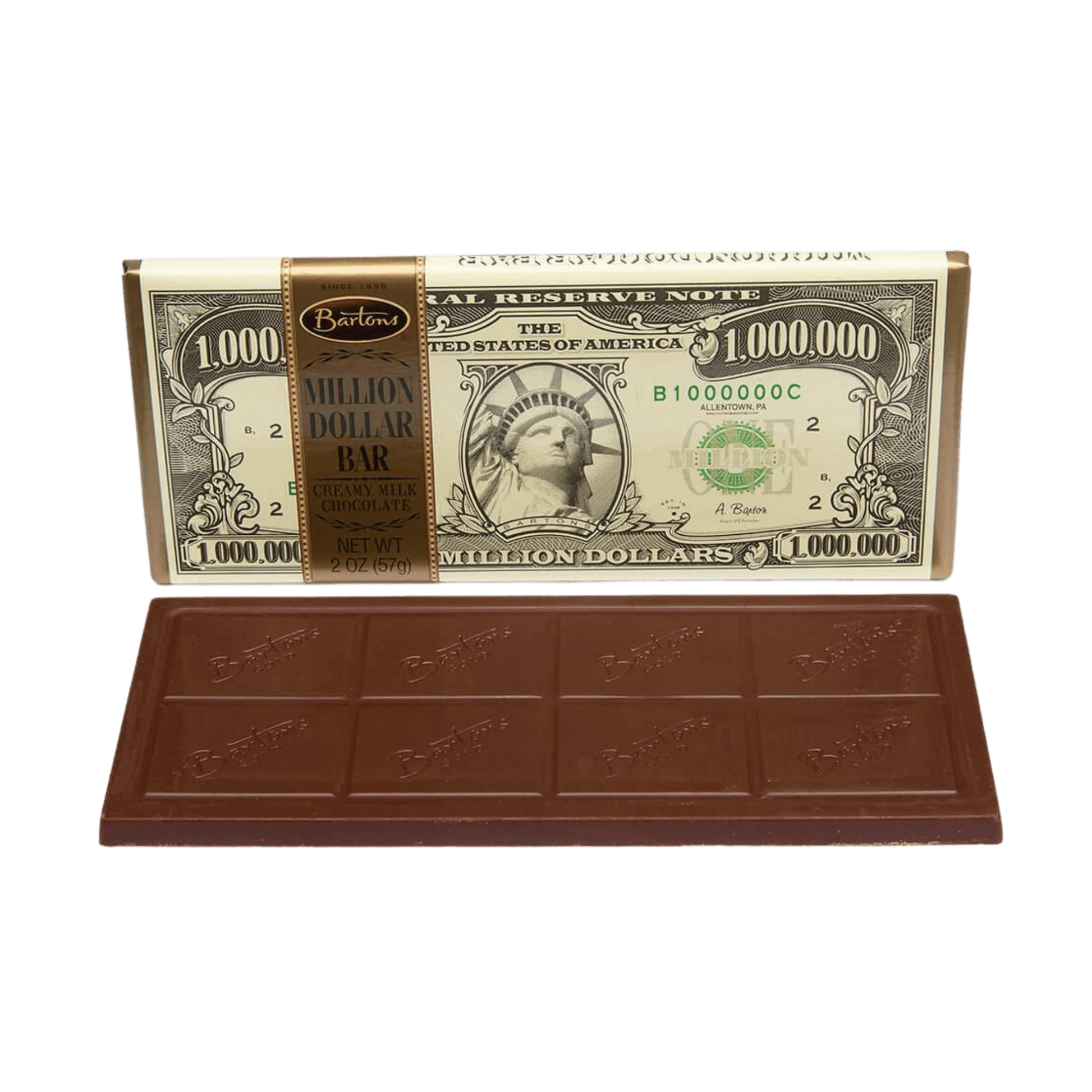 Bartons | Million Dollar (57g) - Chocolate - Scran.ie