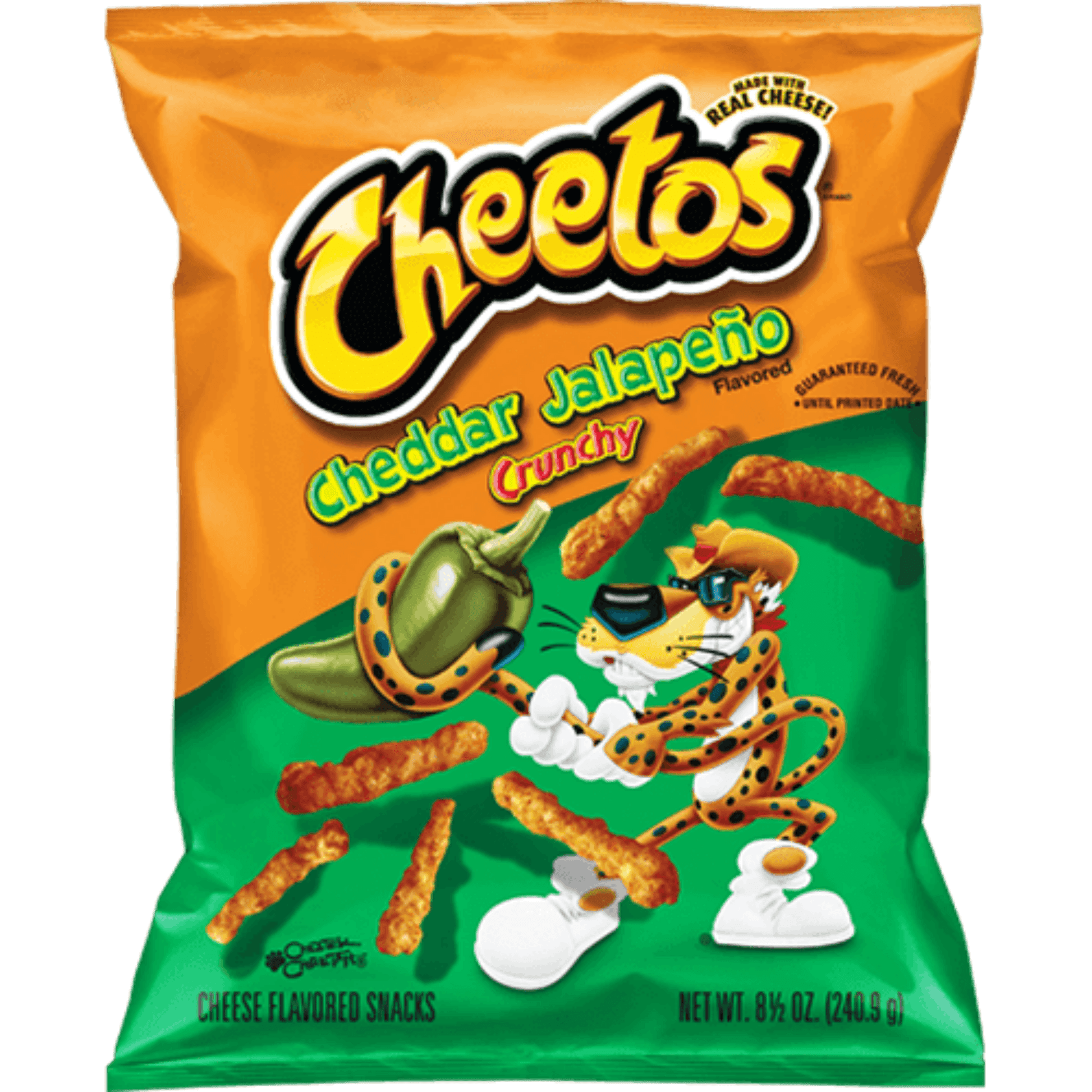 Cheetos Crunchy Cheddar Jalapeno (226g) *COMING SOON* - Cheese Puffs - Scran.ie