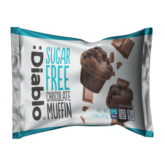 Diablo | Sugar Free Chocolate Muffin - Sugar Free - Scran.ie
