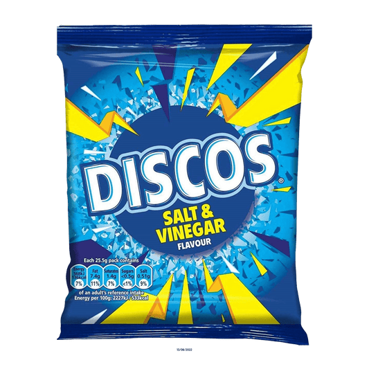Discos Salt & Vinegar (70g) - Chips - Scran.ie