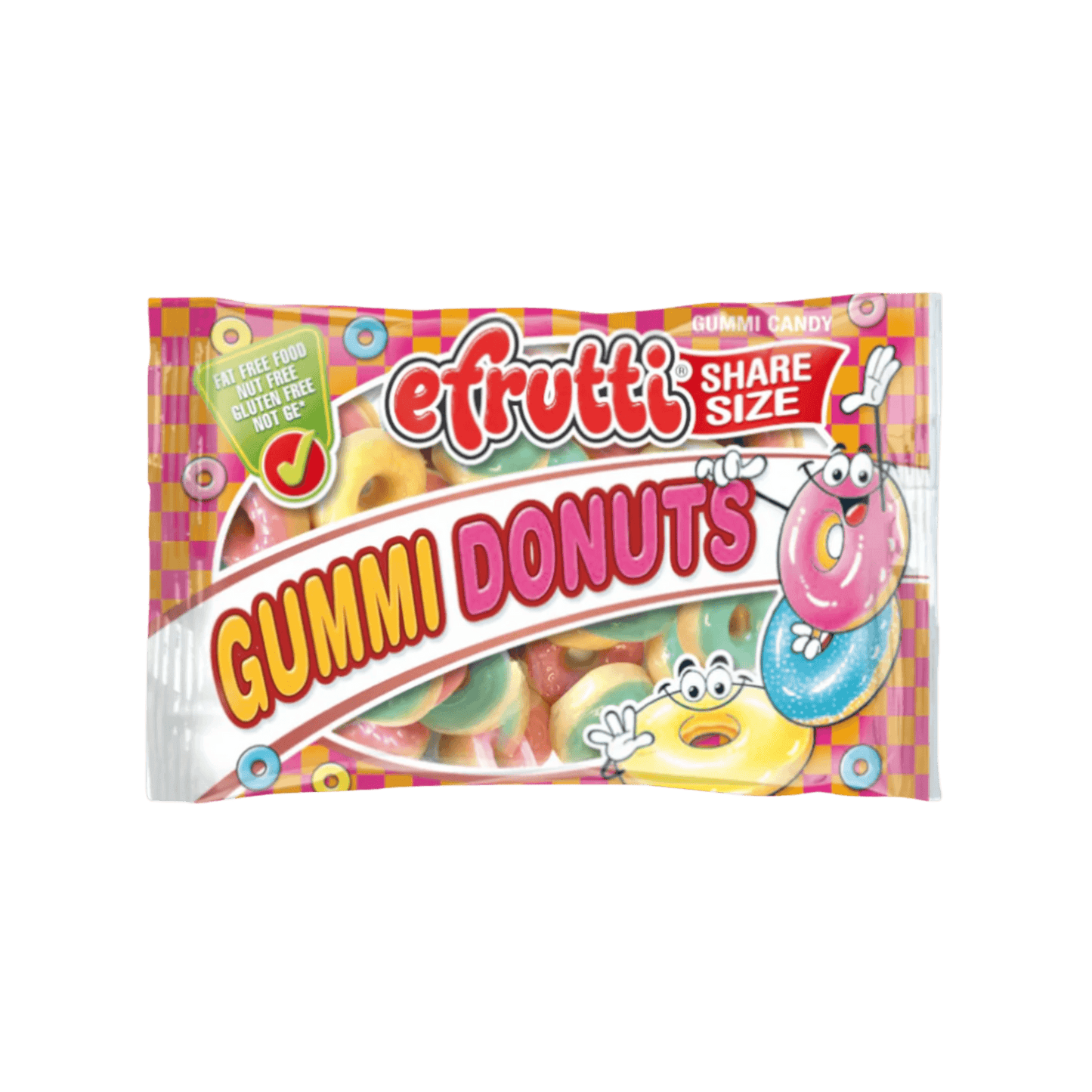 eFrutti | Gummi Donuts (57g) - Gummi Candy - Scran.ie