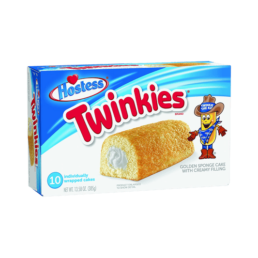 Hostess Twinkies Classic 10 Pack (385g) - Snack Cakes - Scran.ie