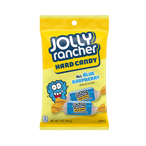 Jolly Rancher All Blue Raspberry 198g - Candy & Chocolate - Scran.ie