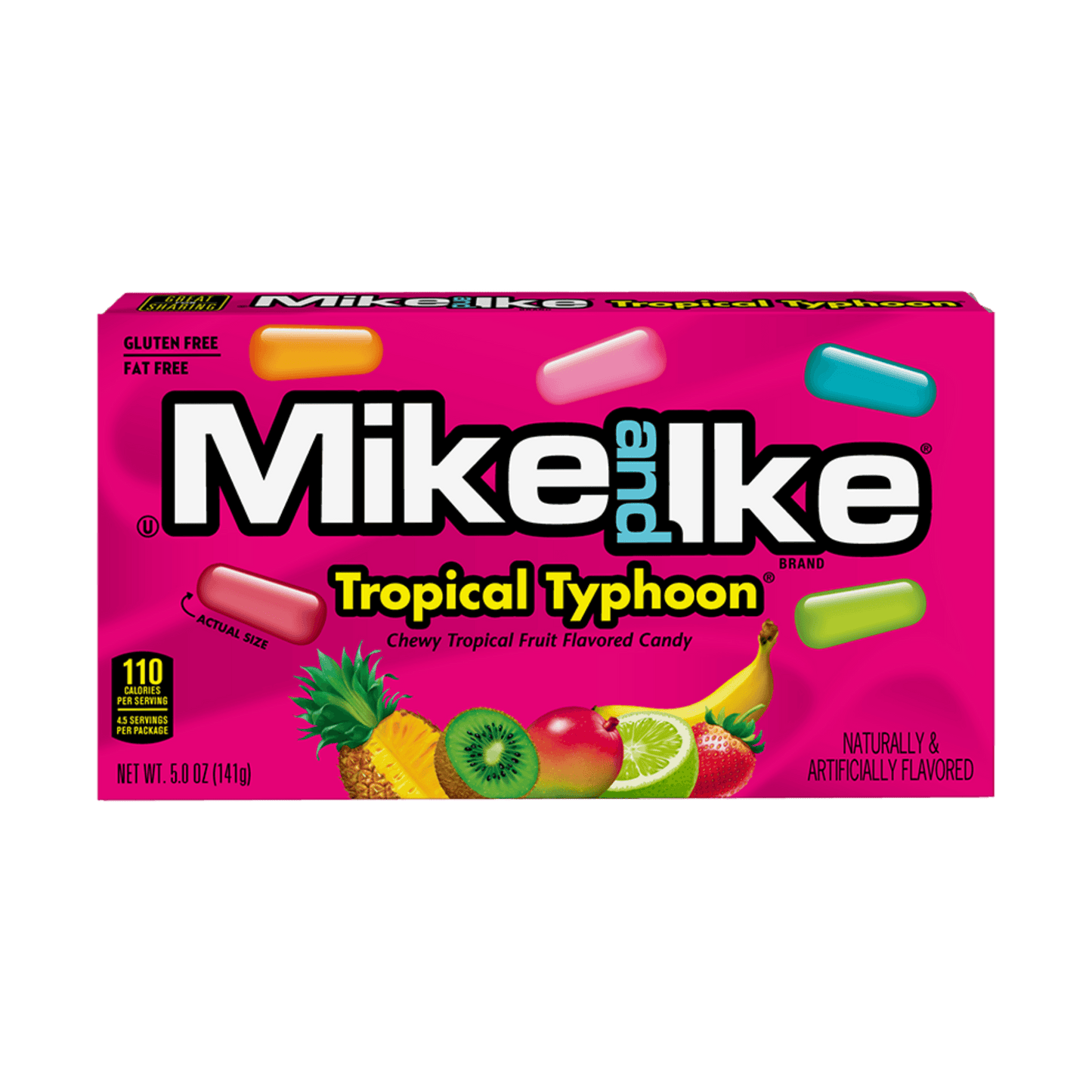Mike and Ike Tropical Typhoon (141g) - Candy & Chocolate - Scran.ie