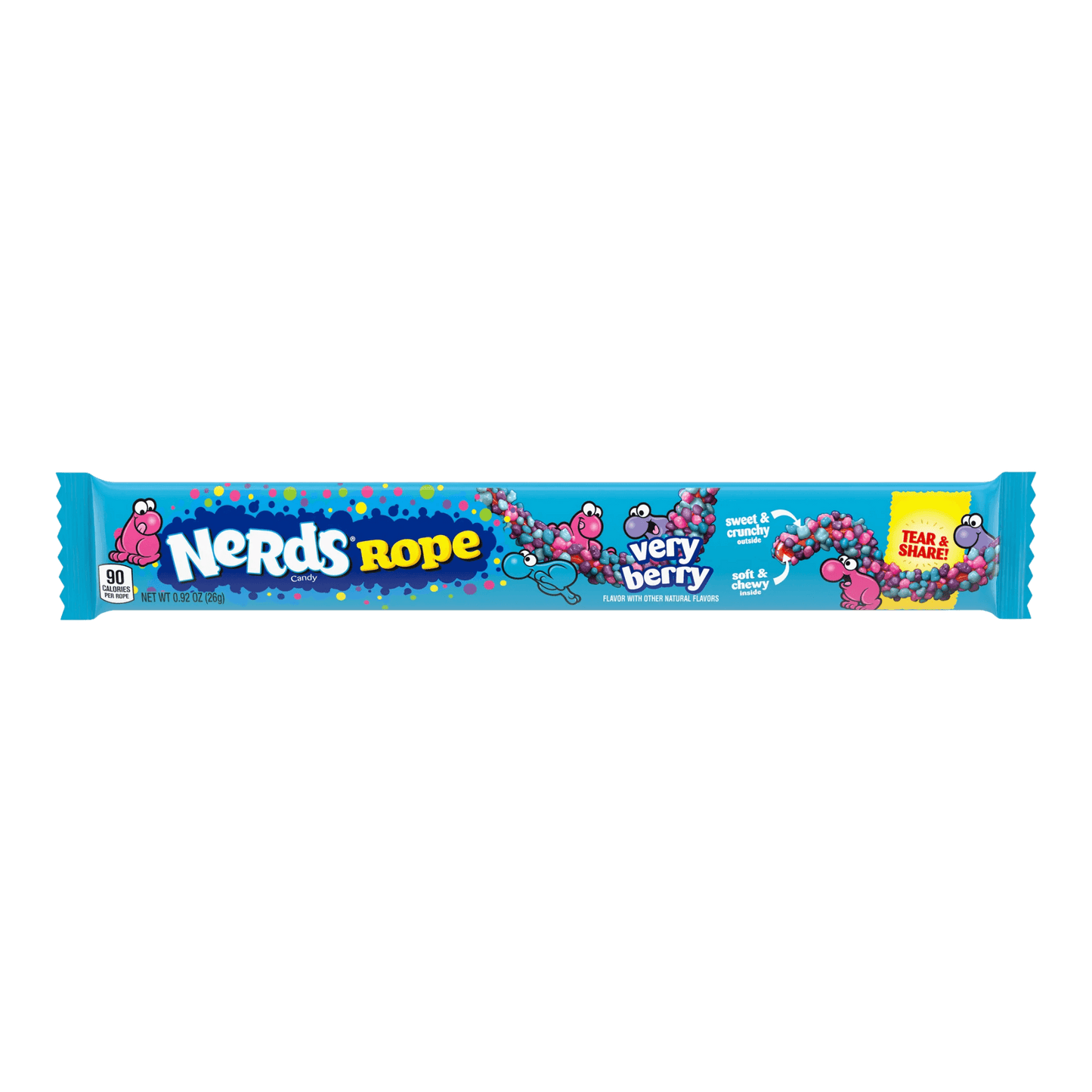 Nerds | Very Berry Rope (26g) - Candy & Chocolate - Scran.ie