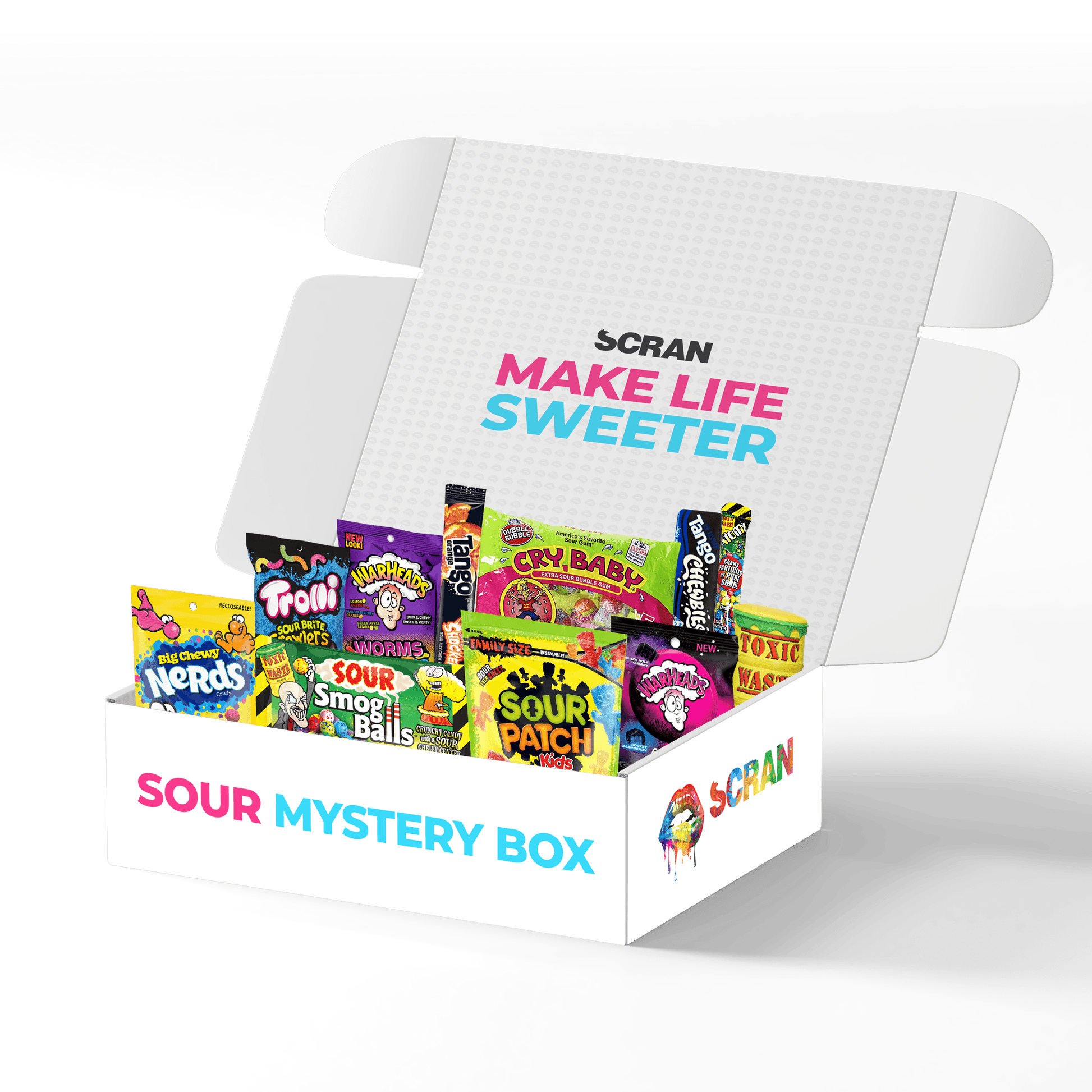 Scran | Mystery Box - Just Sours - Candy & Chocolate - Scran.ie