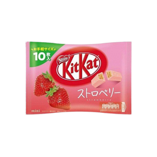 KitKat Mini Strawberry 10 Pack (113g)