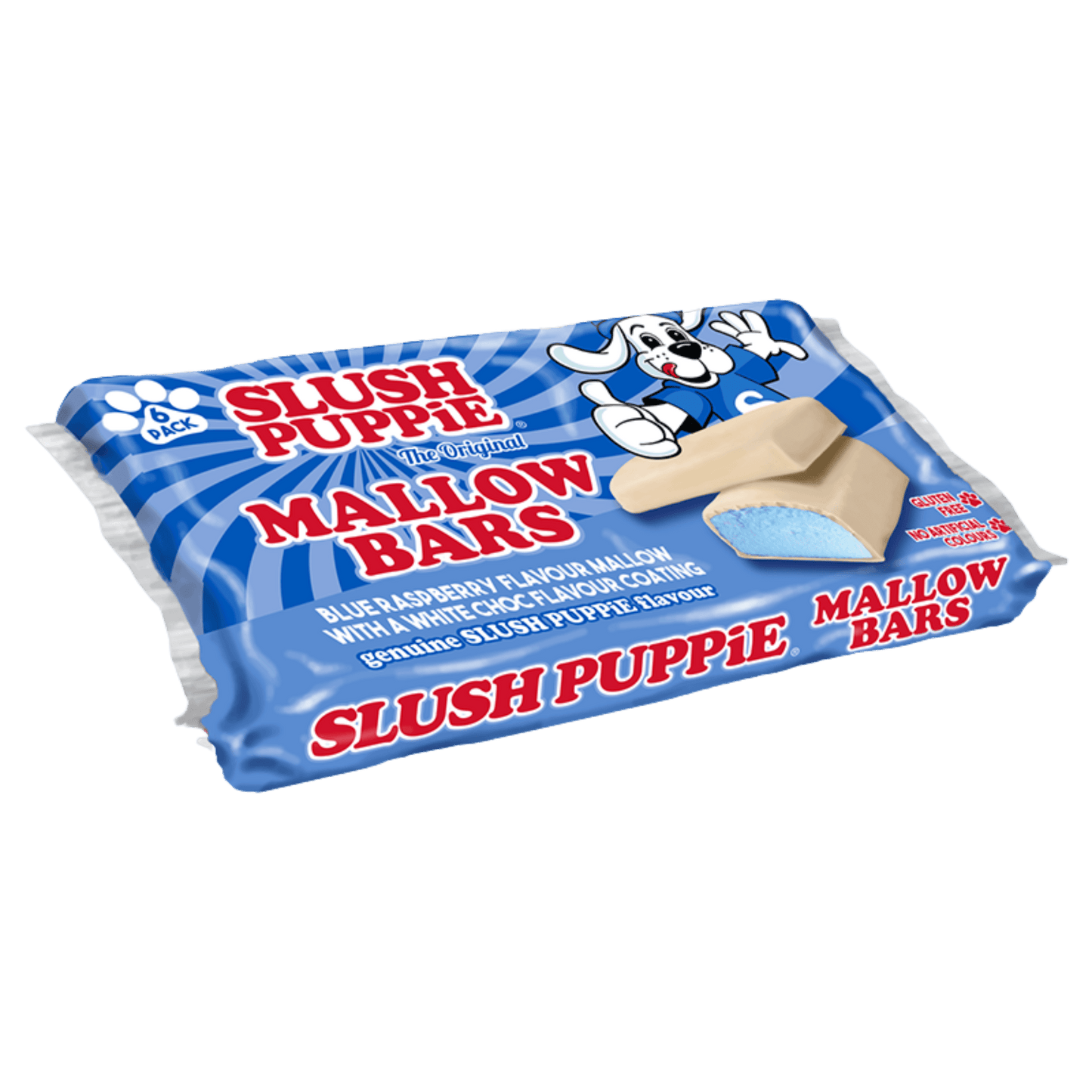 Slush Puppie | Mallow Bars - Blue Raspberry (120g) - Candy & Chocolate - Scran.ie