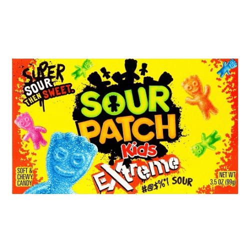Sour Patch Kids Extreme Theatre Box 99g - Candy & Chocolate - Scran.ie