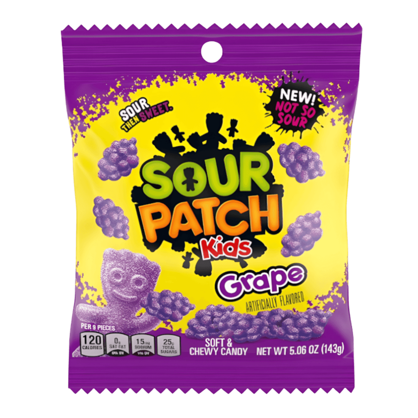 Sour Patch Kids Grape (143g) - Candy & Chocolate - Scran.ie