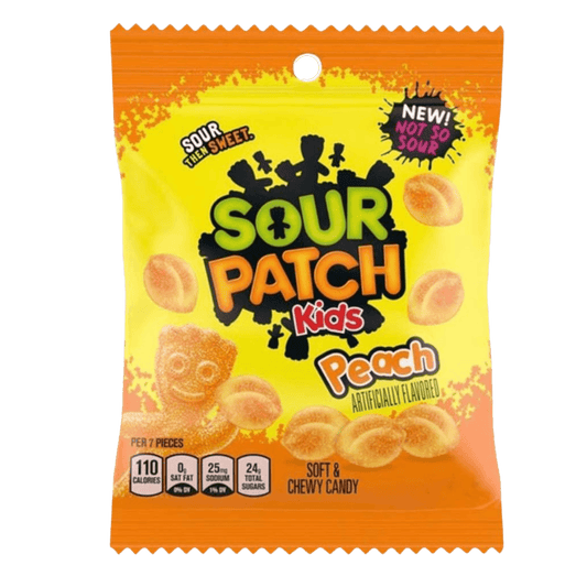 Sour Patch Kids Peach (229g) - Candy & Chocolate - Scran.ie