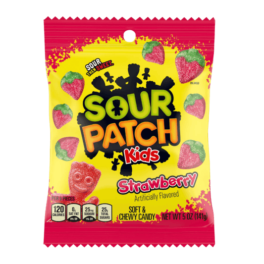 Sour Patch Kids Strawberry (141g) - Candy & Chocolate - Scran.ie