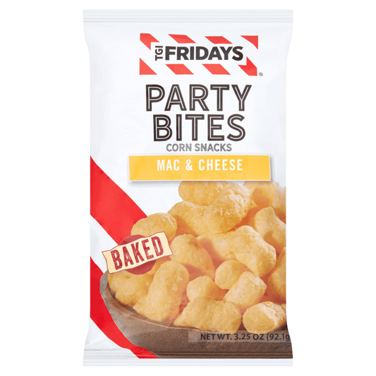 TGI Fridays | Party Bites Mac'N'Cheese (92g) - Crisps - Scran.ie