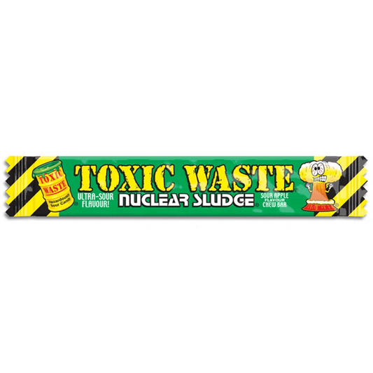 Toxic Waste | Nuclear Sludge Bar - Sour Apple (20g) - Sour Candy - Scran.ie