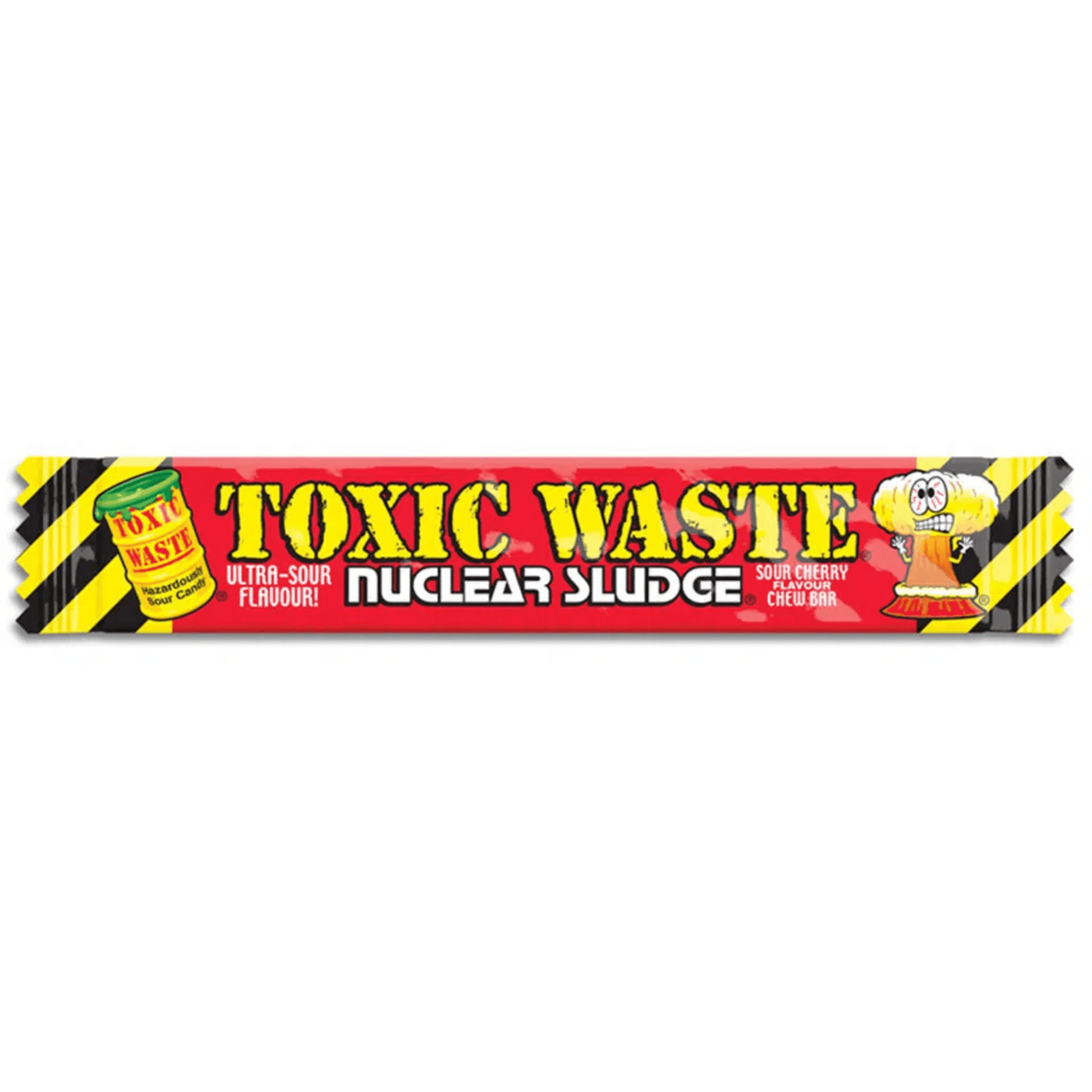 Toxic Waste | Nuclear Sludge Chew Bar - Sour Cherry (20g) - Sour Candy - Scran.ie