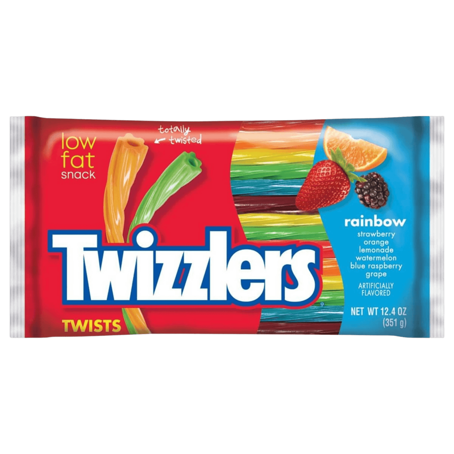 Twizzlers Rainbow Twists Large 351g - Candy & Chocolate - Scran.ie