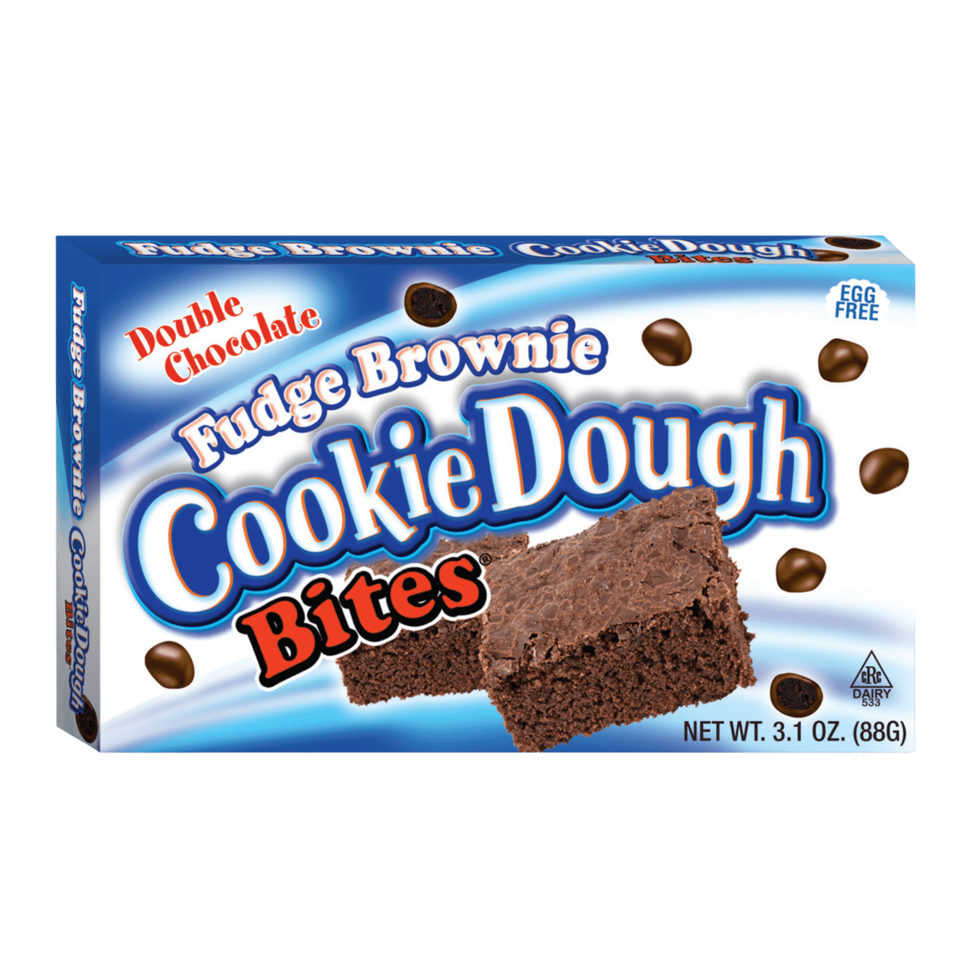 Zero Waste | Cookie Dough Bites Fudge Brownie (88g) - Candy & Chocolate - Scran.ie