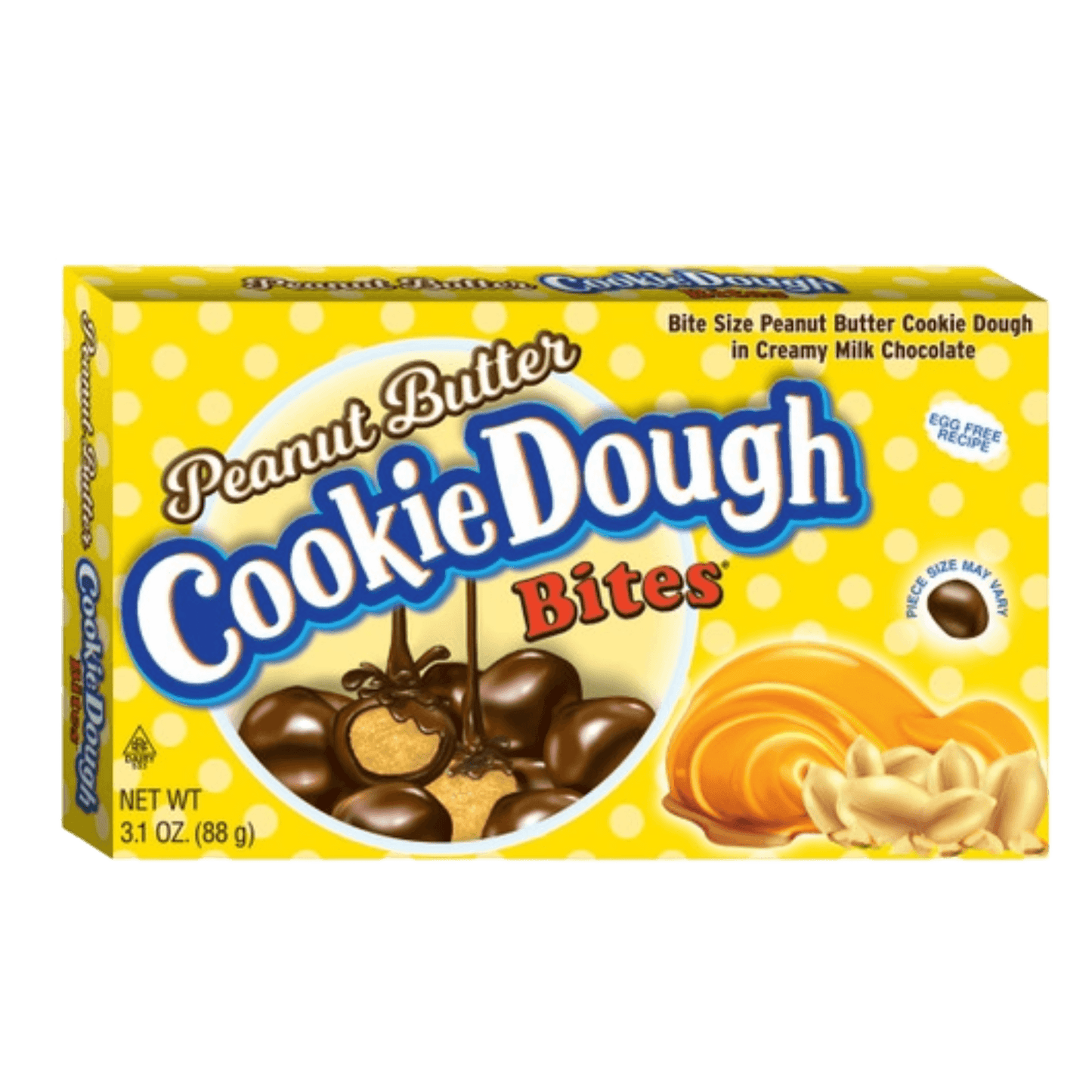 Zero Waste | Cookie Dough Bites Peanut Butter (88g) - Candy & Chocolate - Scran.ie